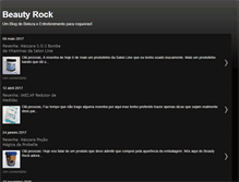 Tablet Screenshot of beautyrock.com.br